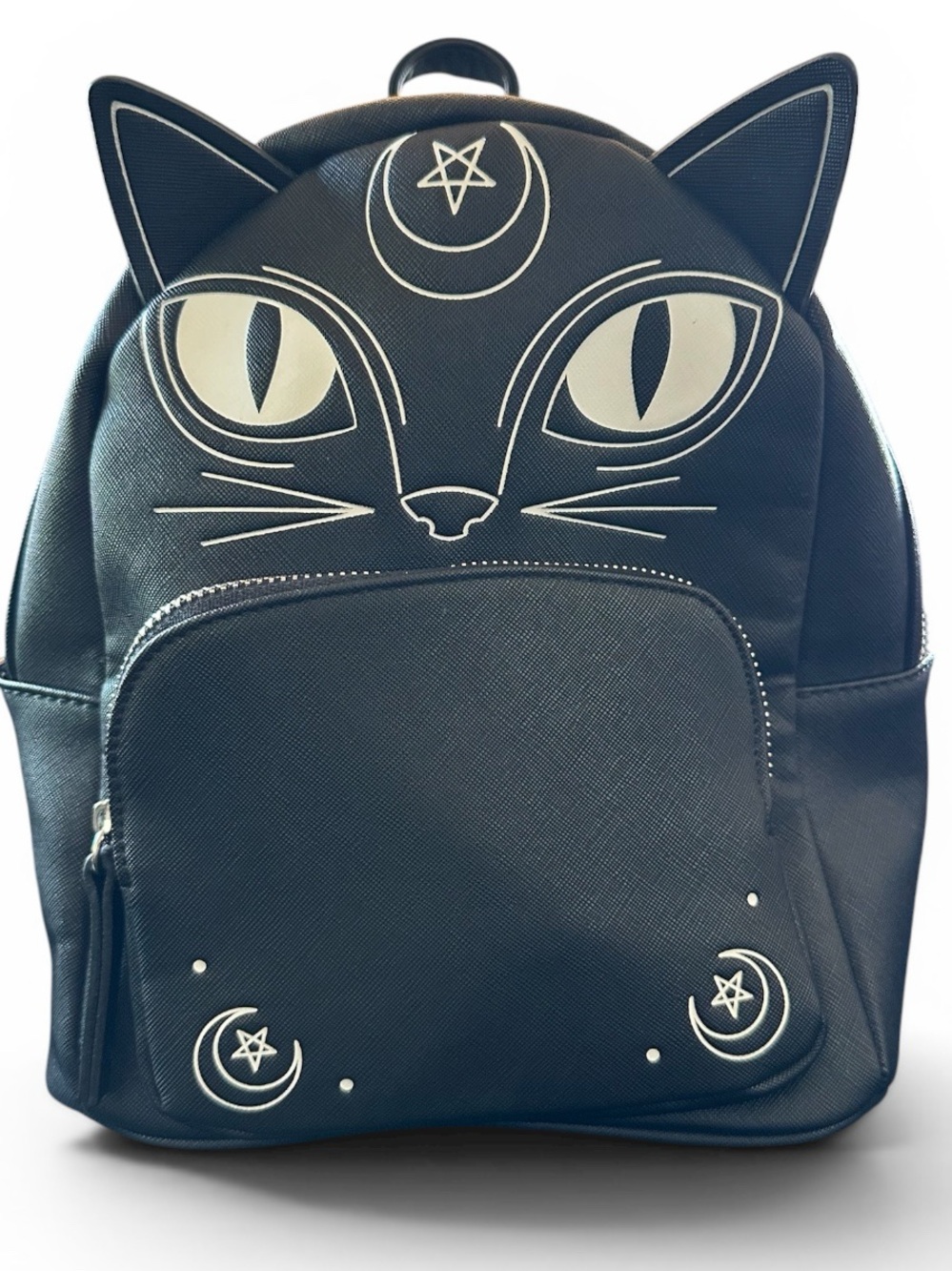 MAD Engine Witchy Cat Mini Backpack Like New